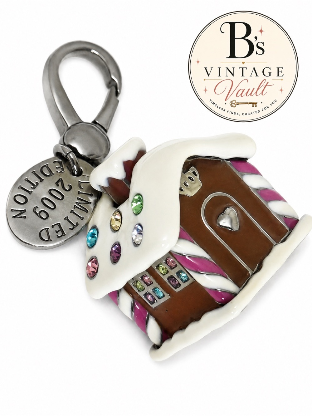 Juicy Couture 2009 LE Gingerbread House Charm | Original Box Not Included